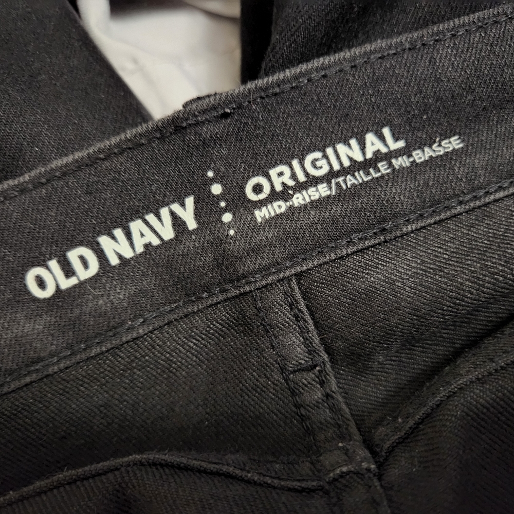 Old Navy size 12 mid rise jeans